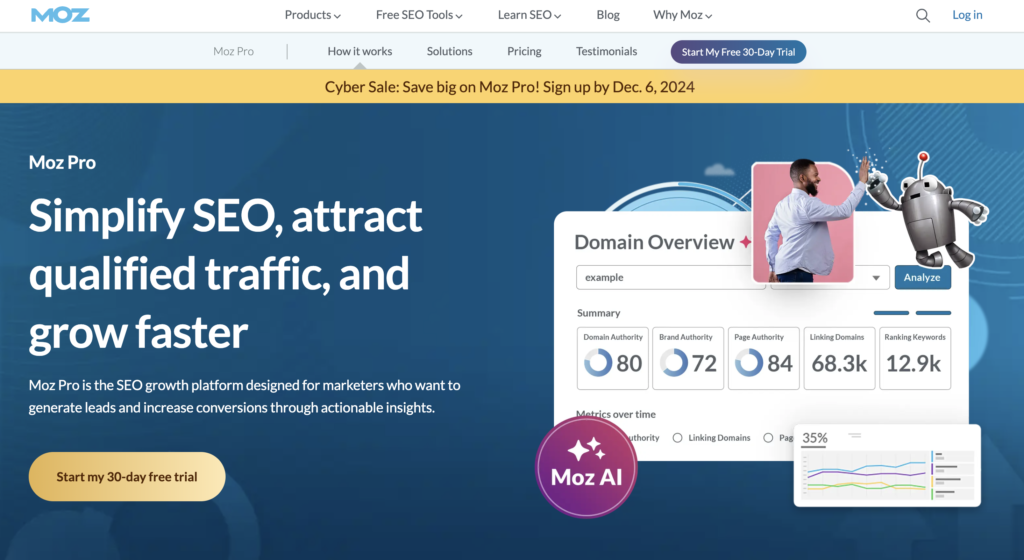 moz pro seo tool